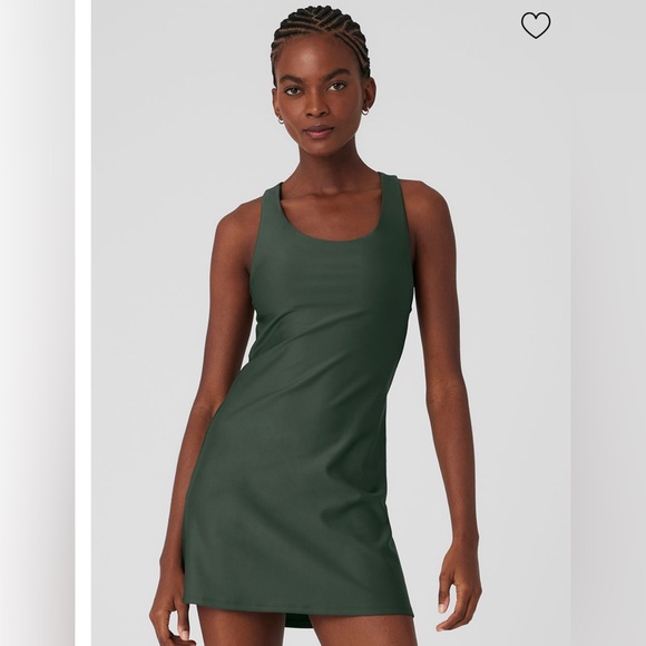 ALO Yoga Dresses & Skirts - ALO Yoga Airlift Fly Dress - Dark Cactus L